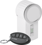 HomeMatic Wireless Door Lock Actuator KeyMatic, white with remote control