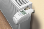 Theft protection device for electronic radiator thermostats