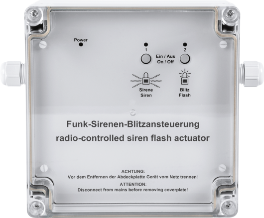 HomeMatic Wireless Siren/Flash Actuator