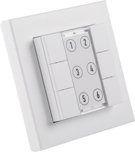 HomeMatic Wireless Push-Button 6 channels, surface-mount