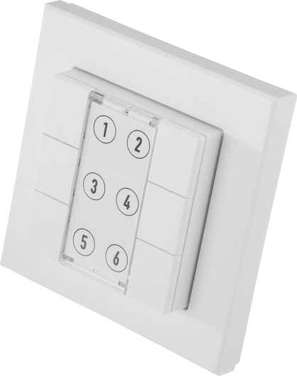 HomeMatic Wireless Push-Button 6 channels, surface-mount